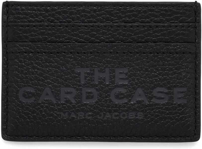 Portofele Marc Jacobs Card Holder With Logo BLACK Femei (BM 19503233) 1
