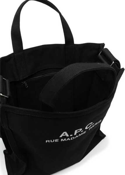 Genti de mana A.P.C. Recuperation Tote Bag BLACK Barbati (BM 19503245) 5