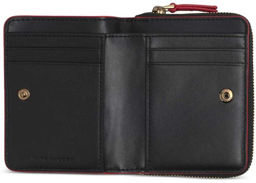 Portofele Marc Jacobs The Compact Mini Wallet RED Femei (BM 19503248) 4
