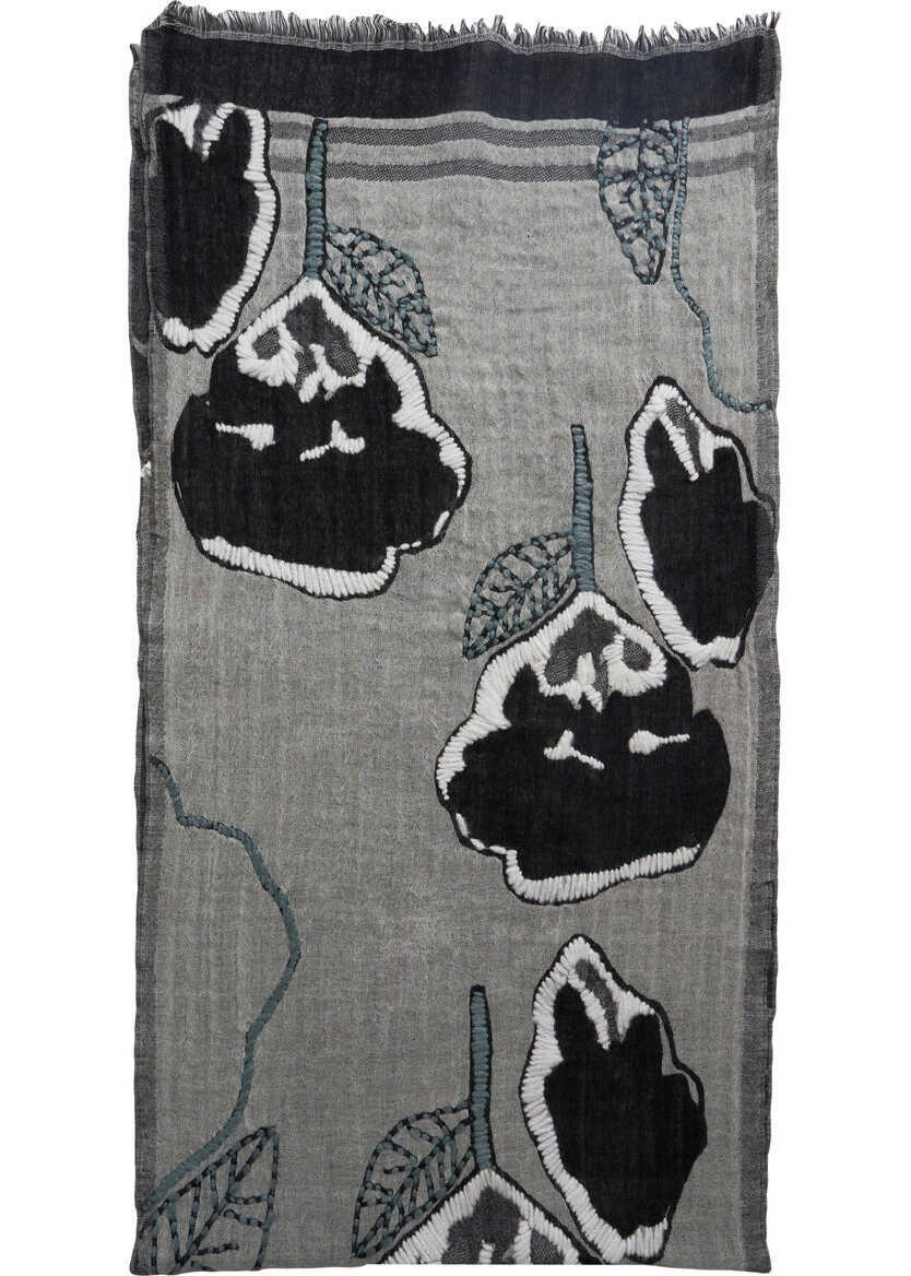 Esarfe Palombina Scarf Arlan Grey Barbati (BM 19503308) 2