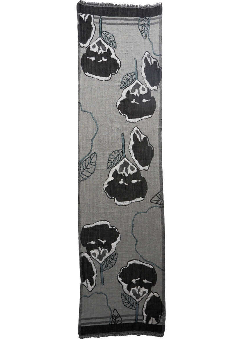 Esarfe Palombina Scarf Arlan Grey Barbati (BM 19503308) 3