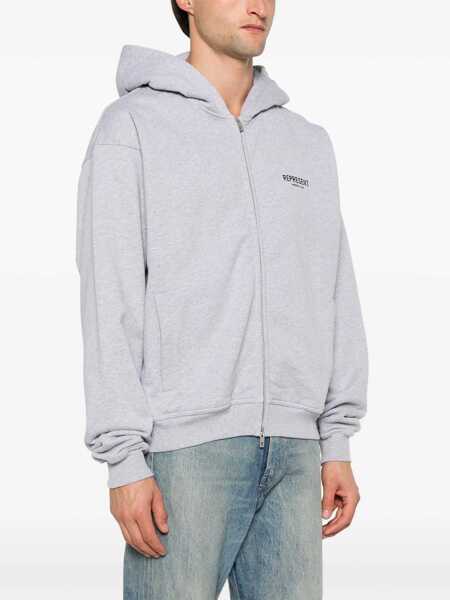 Bluze de trening REPRESENT Hoodies ASH GREY Barbati (BM 19508972) 3