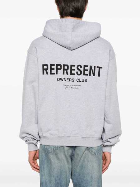 Bluze de trening REPRESENT Hoodies ASH GREY Barbati (BM 19508972) 4