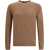 ARAGONA CASHMERE Crewneck Sweater DEMERARA