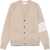 Thom Browne Shetland Wool 4-Bar Relaxed Fit V-Neck Cardigan KHAKI