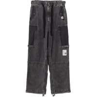 Pantaloni casual Cargo pocket drawstring Trousers Barbati