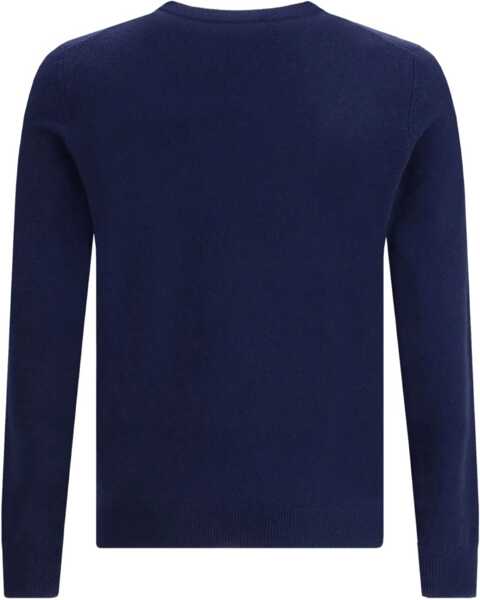 Pulovere ARAGONA CASHMERE Crewneck Sweater NAVY Barbati (BM 19509002) 2