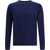 ARAGONA CASHMERE Crewneck Sweater NAVY