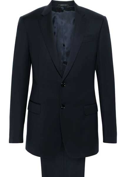 Costume Giorgio Armani Virgin wool single-breasted Suit DARK NAVY Barbati (BM 19509008) 1