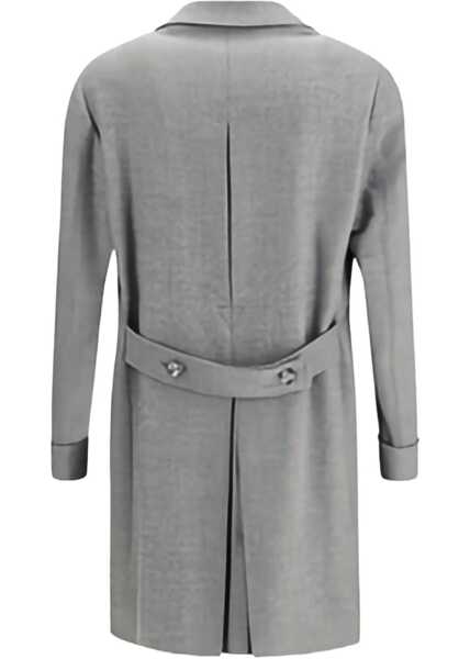 Paltoane GI CAPRI Double- breasted virgin wool Coat 2 Barbati (BM 19509014) 2