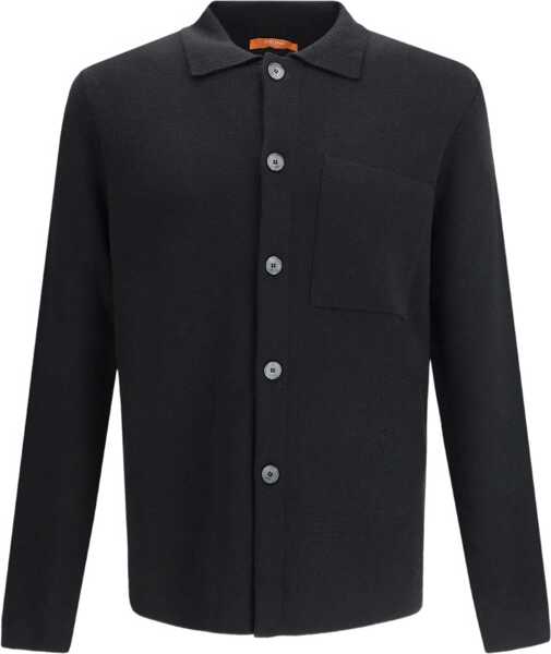 Jachete Cruna Arsenal knitted Jacket NERO Barbati (BM 19509029) 1