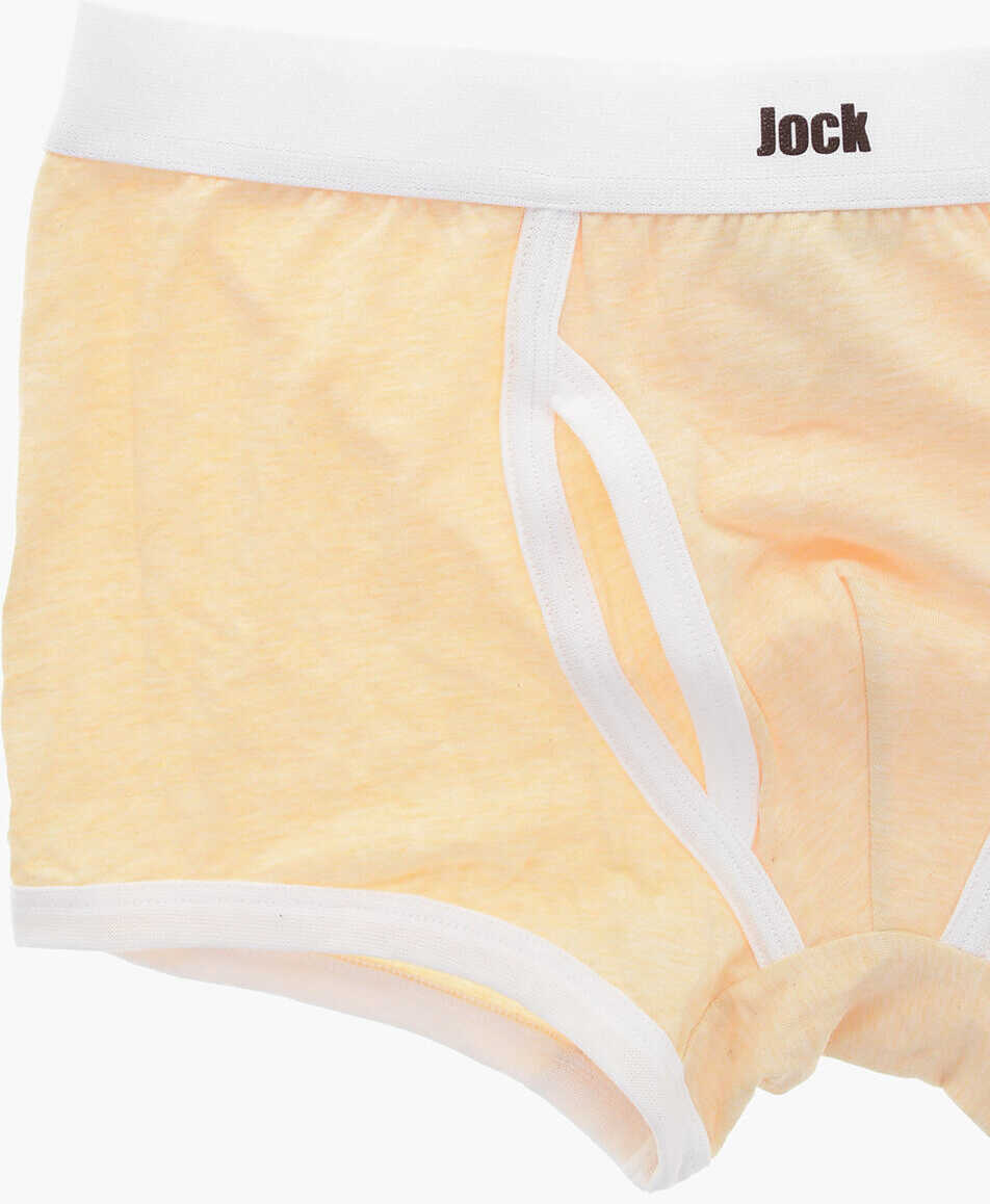 Lenjerie intima DSQUARED2 Stretch Cotton Jock Trunk Yellow Barbati (BM 19509077) 2