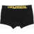 DSQUARED2 Stretch Cotton Trunk With Logoed Waistband Black