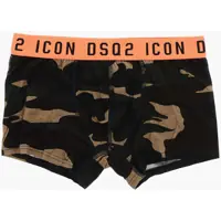 Lenjerie intima Camouflage Patterned Stretch Cotton Trunk Barbati