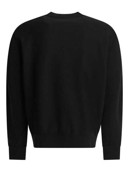 Hanorace Givenchy Couture Seam crewneck sweatshirt Black Barbati (BM 19510608) 2