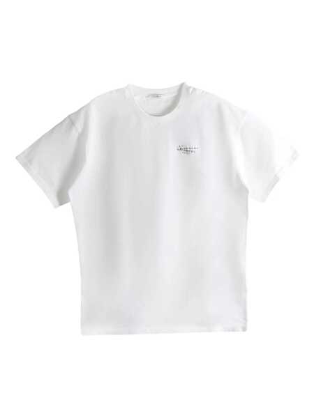 Tricouri Givenchy Cotton t-shirt with logo White Barbati (BM 19510614) 1