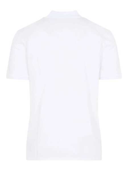 Tricouri Polo Givenchy Cotton short-sleeved polo shirt White Barbati (BM 19510632) 2