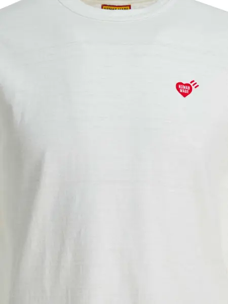 Tricouri HUMAN MADE Graphic L/S crew-neck T-shirt White Barbati (BM 19510665) 3