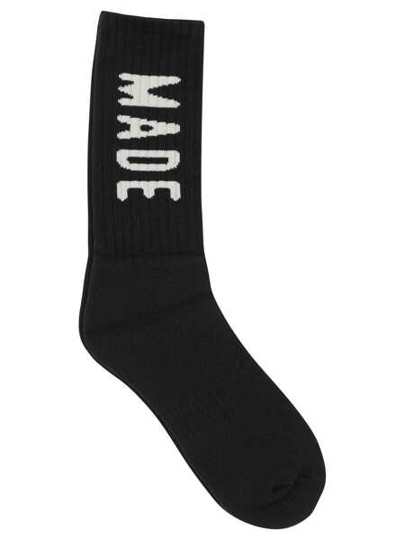 Sosete HUMAN MADE HM logo socks Black Barbati (BM 19510674) 1