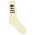 HUMAN MADE HM logo socks White