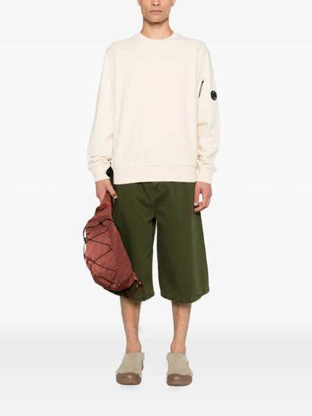 Bluze de trening C.P. Company SWEATSHIRTS - CREW NECK White Barbati (BM 19510752) 2