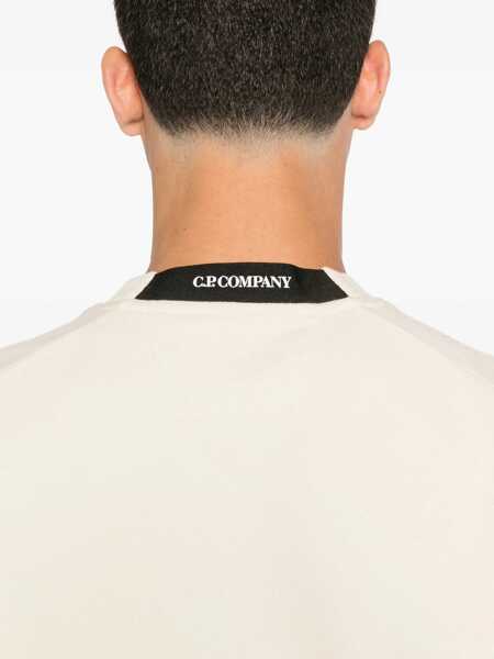 Bluze de trening C.P. Company SWEATSHIRTS - CREW NECK White Barbati (BM 19510752) 5