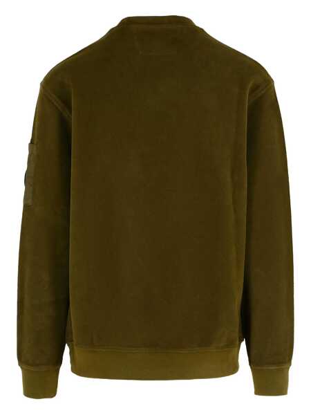 Bluze de trening C.P. Company SWEATSHIRTS - CREW NECK Green Barbati (BM 19510755) 2