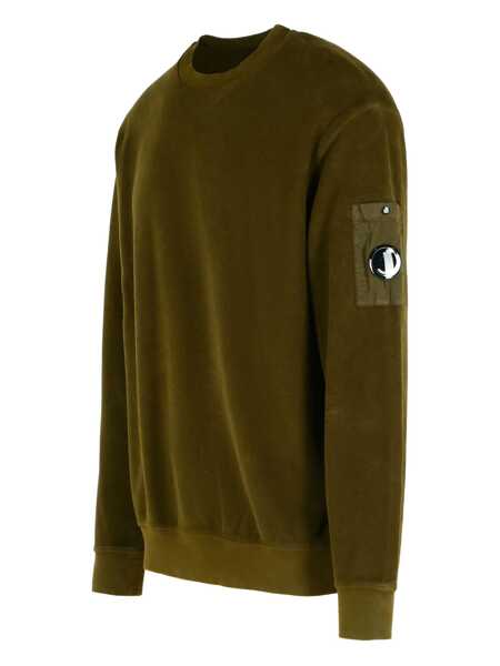 Bluze de trening C.P. Company SWEATSHIRTS - CREW NECK Green Barbati (BM 19510755) 3