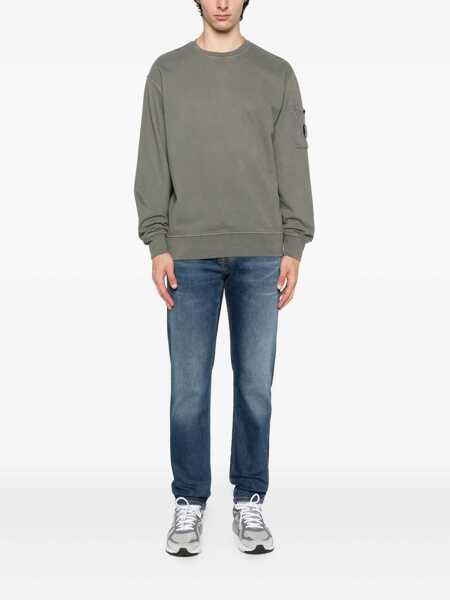 Bluze de trening C.P. Company SWEATSHIRTS - CREW NECK Gray Barbati (BM 19510764) 2