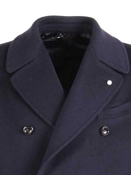 Paltoane LUIGI BIANCHI Coat Blue Barbati (BM 19510776) 3