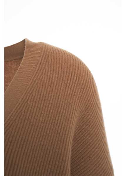 Cardigane Kaos Wool cardigan Brown Femei (BM 19511255) 4