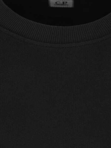 Bluze de trening C.P. Company Cotton Sweatshirt BLACK Barbati (BM 19511330) 4