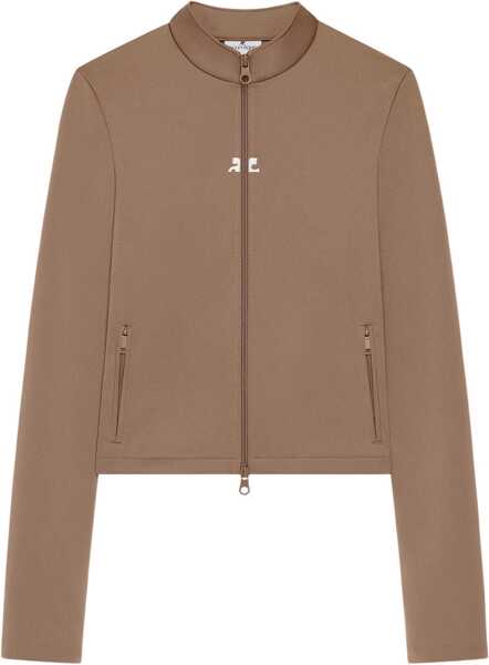 Sacouri office COURRGES Biker Jacket BROWN Femei (BM 19511354) 1