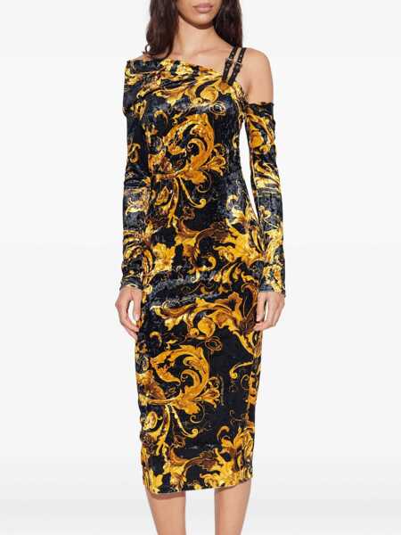 Rochii casual Versace Jeans Couture Porcelain Baroque Print Dress MULTICOLOUR Femei (BM 19511405) 3