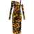 Versace Jeans Couture "Porcelain Baroque" Print Dress MULTICOLOUR