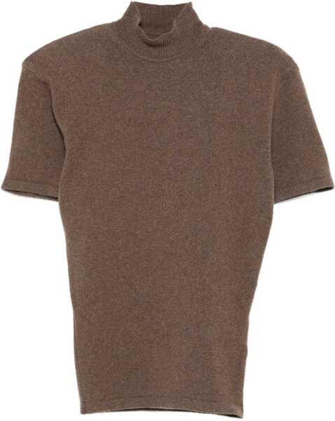 Pulovere casual JACQUEMUS Chestnut Jersey BROWN Femei (BM 19511417) 1