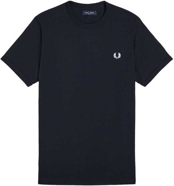 Tricouri Fred Perry T-Shirt With Logo BLUE Barbati (BM 19511510) 1
