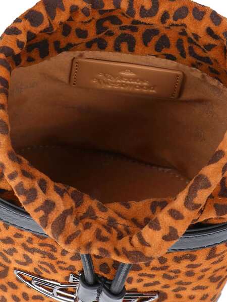 Genti de mana Vivienne Westwood Small Kitty Bucket Bag ANIMALIER Femei (BM 19511519) 4