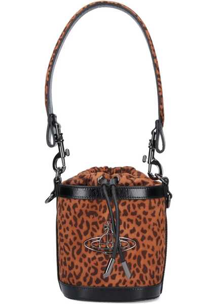 Genti de mana Vivienne Westwood Small Kitty Bucket Bag ANIMALIER Femei (BM 19511519) 5