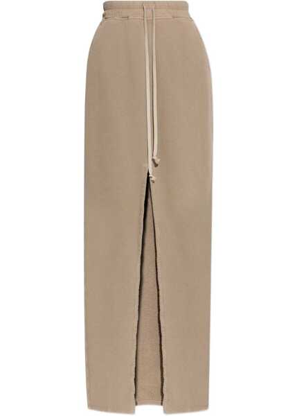 Fuste casual Rick Owens Long Phileg Pillar Skirt IVORY Femei (BM 19511546) 1