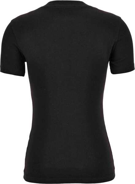 Tricouri Versace Jeans Couture T-Shirt With Logo BLACK Femei (BM 19511552) 2