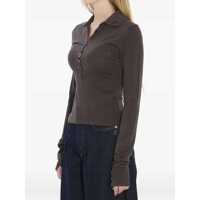 Pulovere casual Dama pagina 2 - Pulovere casual JACQUEMUS Knitted Polo. BROWN Femei (BM 19511573) - B-mall.ro