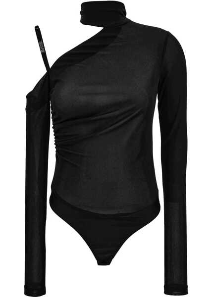 Bluze Versace Jeans Couture One-Shoulder Body Top BLACK Femei (BM 19511615) 1