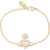 Vivienne Westwood Agnatha" Bracelet GOLD