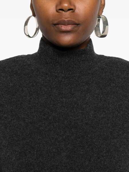 Pulovere casual JACQUEMUS Chestnut Jersey GREY Femei (BM 19511675) 5