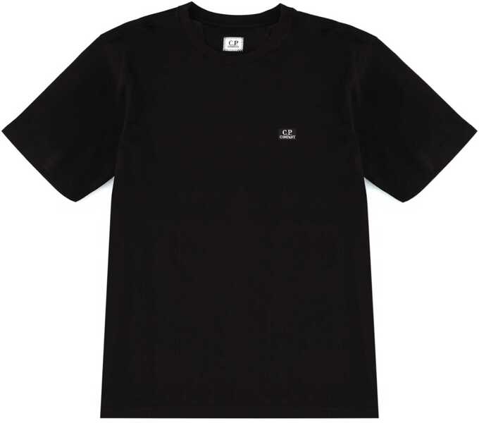 Tricouri C.P. Company T-Shirt With Logo BLACK Barbati (BM 19511705) 1