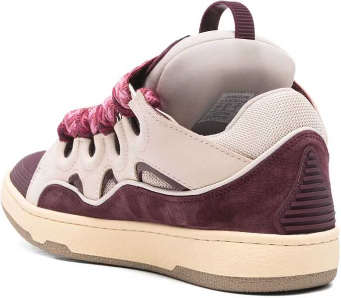 Sneakers Lanvin Leather Curb Sneaker MULTICOLOUR Femei (BM 19511720) 3