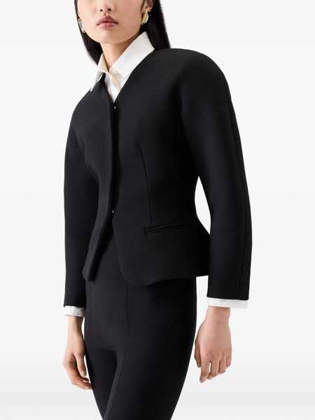 Sacouri office JACQUEMUS Ovalo Jacket BLACK Femei (BM 19511741) 3