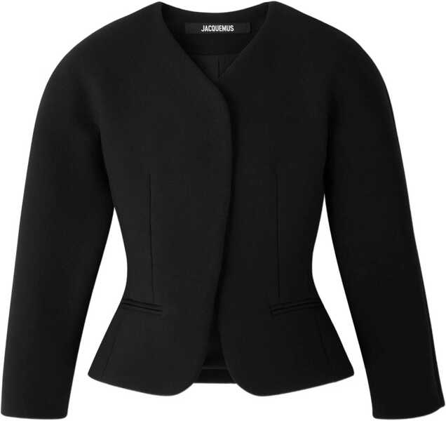 Sacouri office JACQUEMUS Ovalo Jacket BLACK Femei (BM 19511741) 1