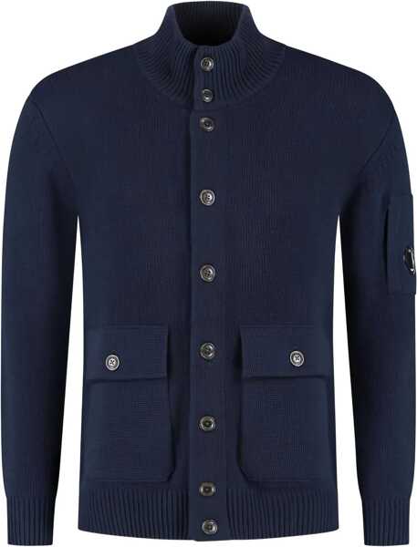 Pulovere casual C.P. Company Wool Jersey. BLUE Barbati (BM 19511747) 1